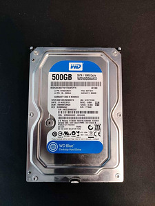 Kõvakettas HDD 500GB Western Digital (1 foto / 1)