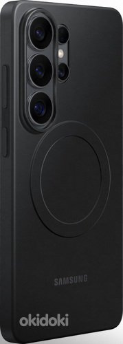 Чехол с Qi магнитом для Samsung Galaxy S26 Ultra, черный