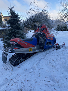 Polaris 600 fusion ho lumesaan (4 foto / 6)