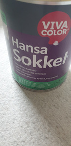 Vivacolor Hansa sokkel värv 0.9 liitrit KPACKA