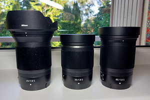Nikkor Z 20, 35, 85mm f/1.8 S (1 фото из 10)