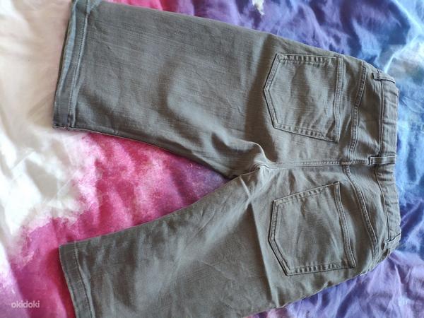 Серые короткие джинсы для мальчиков, для детей 11-12 лет (фото #2)