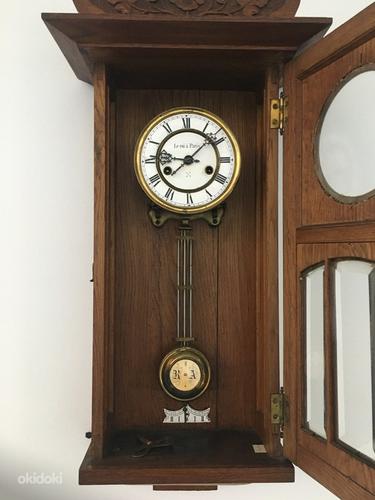 Антикварные настенные часы Le Roy (фото #4)