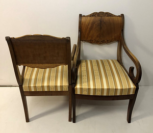 2 biedermeier stiilis tugitooli (6 foto / 10)