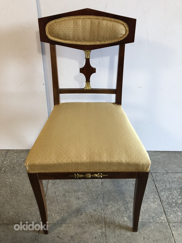 2 золотых стула в стиле ампир (фото #5)