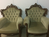 2 кресла в стиле рококо