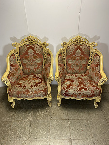 Rokokoo stiilis tugitoolid (1 foto / 9)