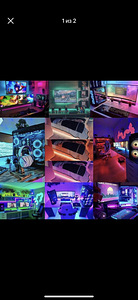 LED riba TV, 5V, RGB 5050, 5m , pult (2 foto / 2)