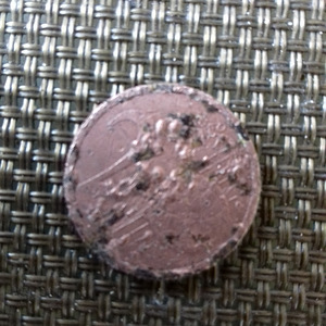 Евро монеты с дефектом.