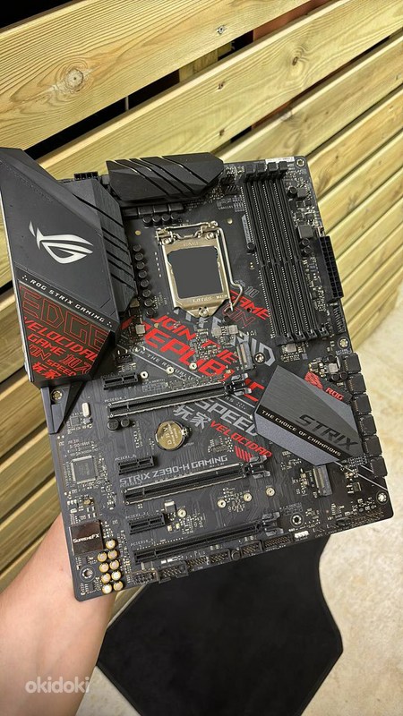 ASUS STRIX Z390-H GAMING на запчасти - Tallinn - Комплектующие, запчасти, Материнские платы купить и продать – okidoki