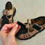 Nahast laste sandaalid (foto #2)