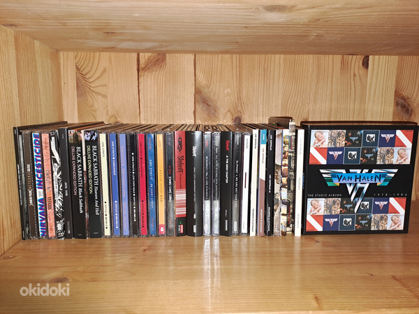 CD Van Halen, Led Zepelin, Nirvana, Three Days Grace, Dio jm (foto #1)