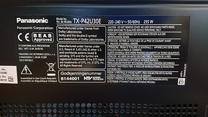 Panasonic plasma tv 42'' (2 foto / 4)