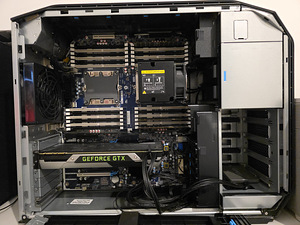 HP Z8 G4 Workstation Xeon W-3235, 96GB DDR4, NVIDIA (2 foto / 2)