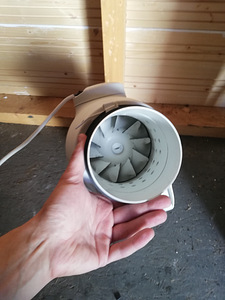 S&P TD-350/125 – vaiksed ventilaatorid (2 foto / 3)