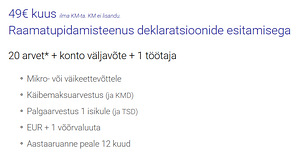 Aasta raamatupidamine koos aruande esitamisega (3 foto / 6)