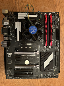 Msi emaplaat koos i5 4690cpu-ga ja 8gm rami (1 foto / 1)