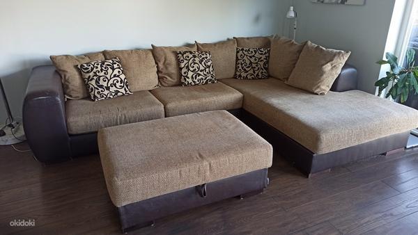 Большой и удобный угловой диван Rosso (фото #3)