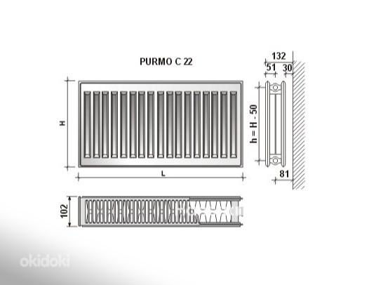 Radiaator PURMO C 22 600-600 (foto #2)