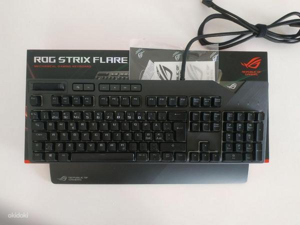 ASUS ROG Strix Flare RGB mängu klaviatuur (foto #1)
