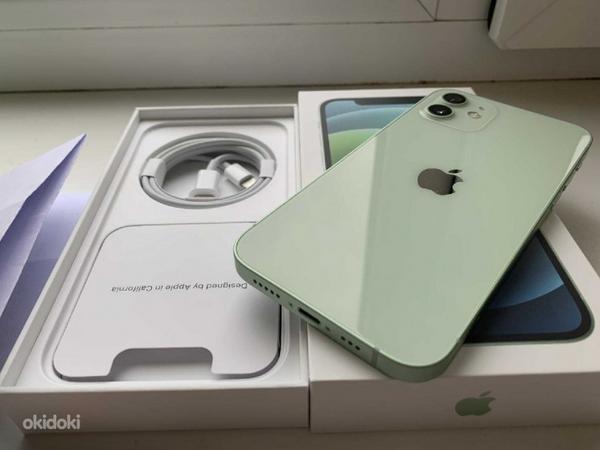 Apple iPhone 12, 256 GB, roheline - Nutitelefon (foto #1)