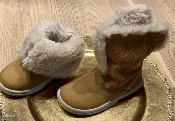 Кожаные зимние ботинки Timberland (фото #1)