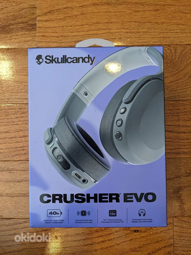 Skullcandy Crusher Evo | Bass Headphones | Bass Kõrvaklapid