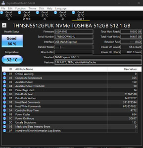 Toshiba 512gb nvme (1 foto / 10)
