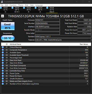 Toshiba 512gb nvme (6 foto / 10)
