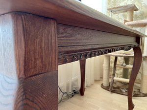 Täispuidust laud / Solid wood table / Стол из массива дерева (2 фото из 2)
