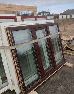 Kasutatud PVC aknad, PRUUNID värvid (4 foto / 8)