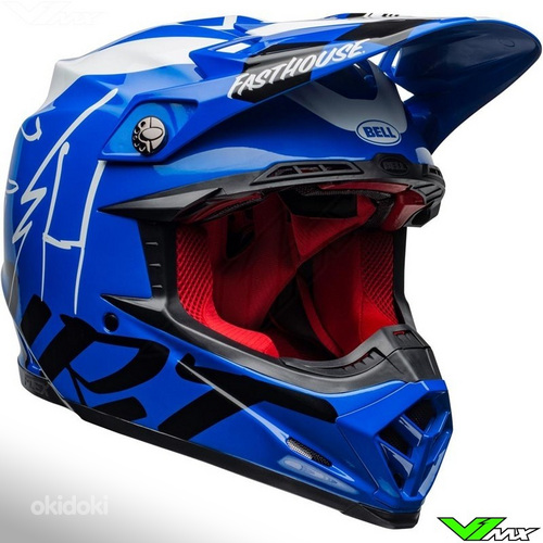 Шлем для мотокросса BELL MOTO-9 FLEX, размер XL (фото #3)