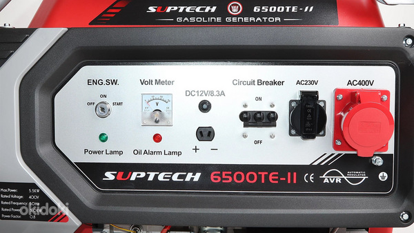 Suptechi bensiinigeneraator SUPTECH 6500TE-II 380V / 220V (foto #4)