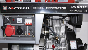 Diiselgeneraator SUPTECH 9500TE 380V / 220V (2 foto / 7)