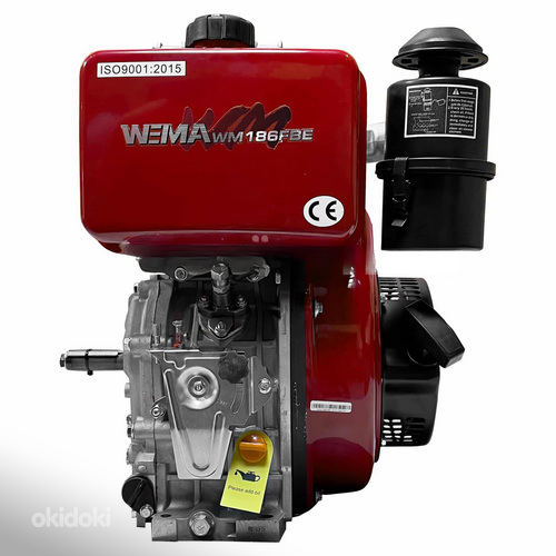 Дизельный двигатель Weima WM186FBE с масляным фильтром 25мм (фото #3)
