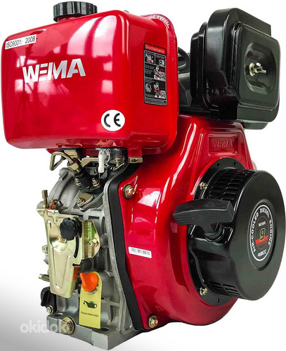 Дизельный двигатель Weima WM186FBE с бумажным фильтром 25мм (фото #2)