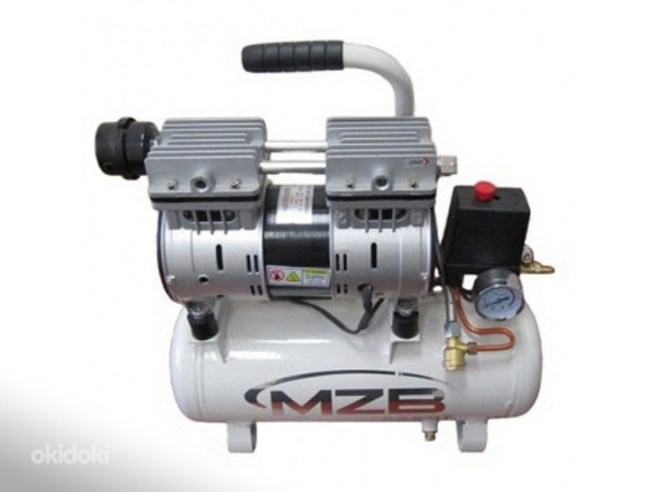 Õlivaba õhukompressor 9L 110L/min 8bar (foto #1)