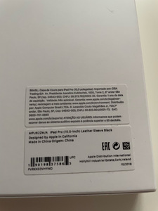 Чехол Apple iPad Pro 10.5 Leather Sleeve Black (3 фото из 5)