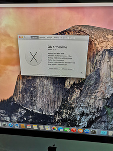 iMac 24" Intel 3.06GHz,4GB Ram,320GB,GeForce 8800GS (2 foto / 4)