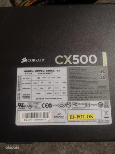 Блок питания Corsair CX500 (фото #2)