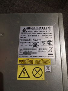 Toiteplokk Delta DPS-510BB A 515W (9 foto / 10)