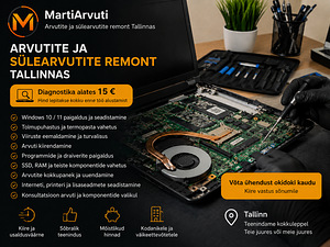 Arvutite ja sülearvutite remont Tallinnas | Windows, puhastu (2 foto / 4)