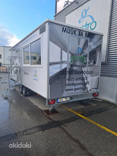 Haagis-köök ratastel - Food truck (foto #3)