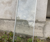 Стеклянные перегородки с алюминиевыми профилями с раздвижной дверью