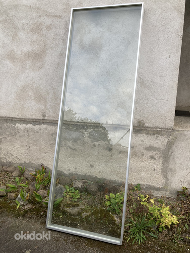 Стеклянные перегородки с алюминиевыми профилями с раздвижной дверью (фото #1)