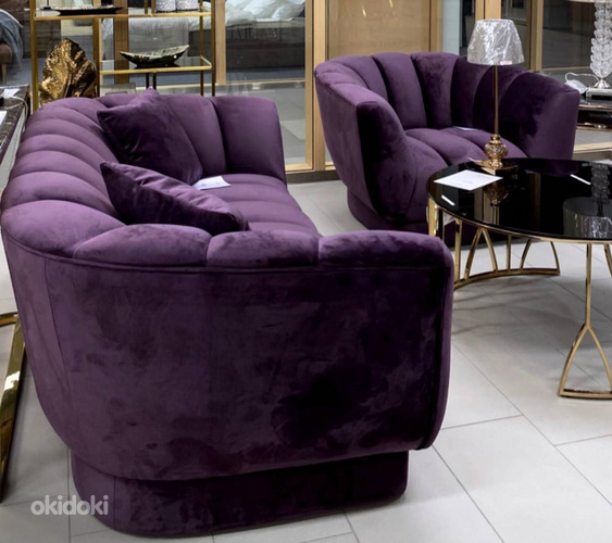Sofa in lilac color 182*95*72 cm (foto #1)