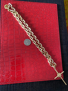Kuldkett ristiga, 119gr, 18K, 750 (3 foto / 9)