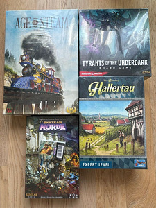 New board games (unopened)