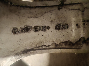 BMW veljed koos rehvidega 225/55 R17 (2 foto / 3)