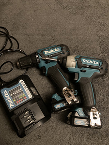 Makita akutrellid 2 tk. Komplekt. Nagu uus (1 foto / 3)
